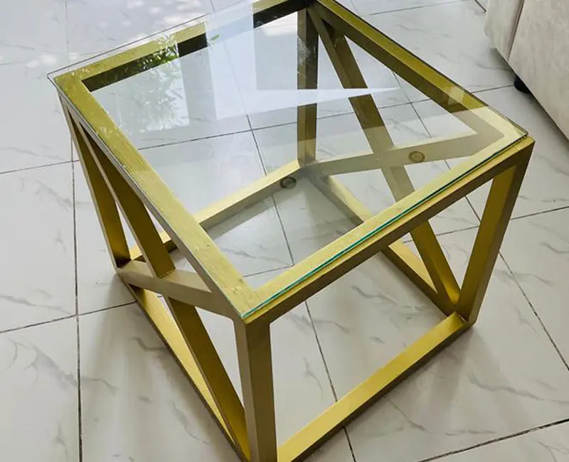 Golden Side Table
