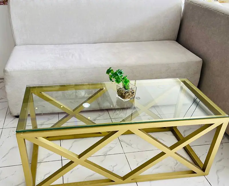 Golden Coffee Table