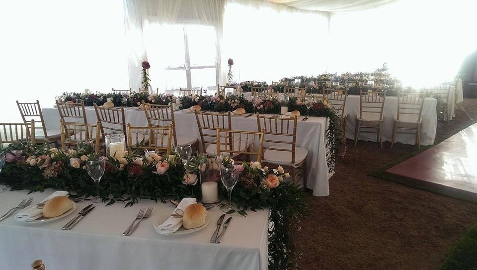 Tent for wedding arrangements available